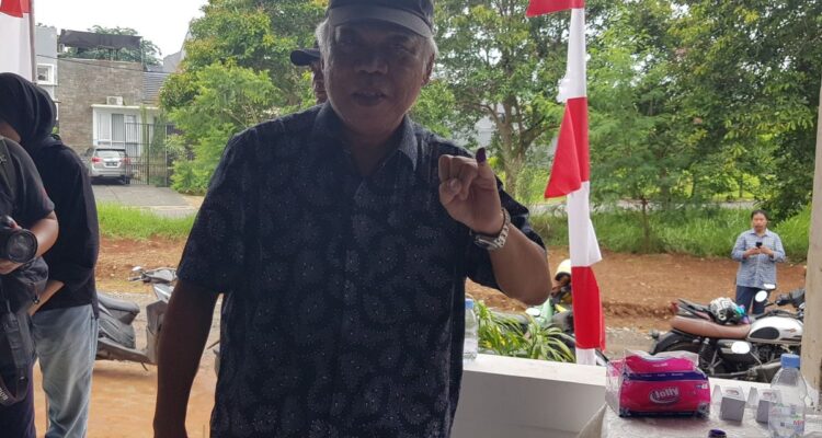 Menteri Basuki salurkan hak pilih selaku pemilih khusus