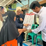 Celeg Perindo Alva Ruslina Gelar Bazar Minyak Goreng Murah pada Pasar Mingguan